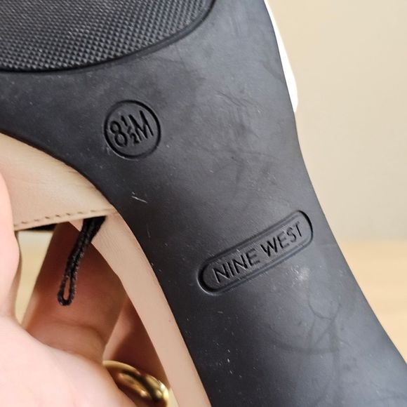 Nine West Black and White Heels - Picture 10 of 12